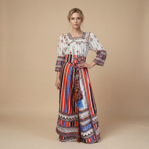 robe kabyle traditionnelle moderne